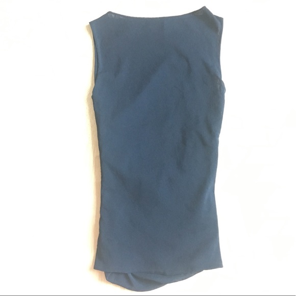 Sheer Mesh Ruched Top - Picture 2 of 5